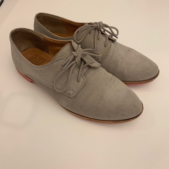 SOLD - Suede Buckskin Oxfords - Picture 2 of 4
